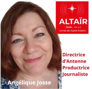 photo de la directrice de Radio Altaïr, Angélique Josse