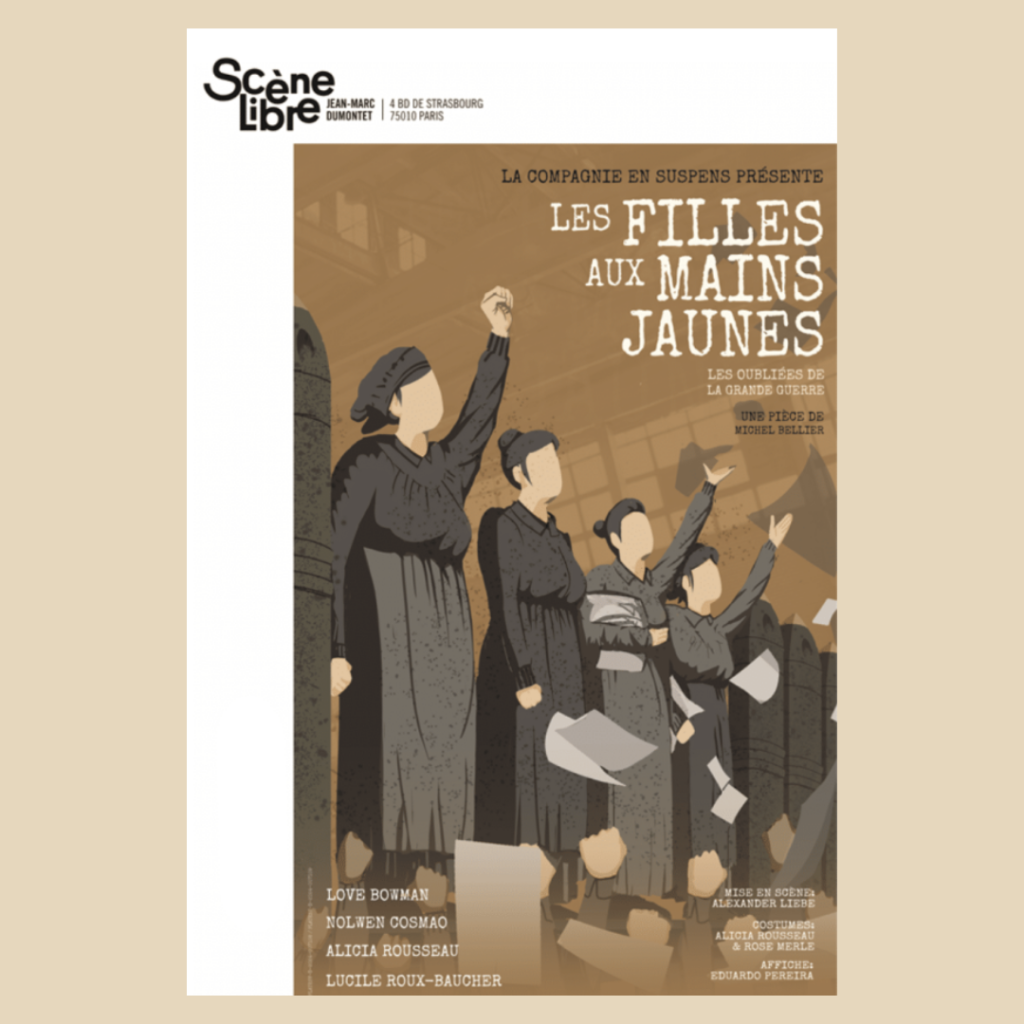 Affiche les filles aux mains jaunes