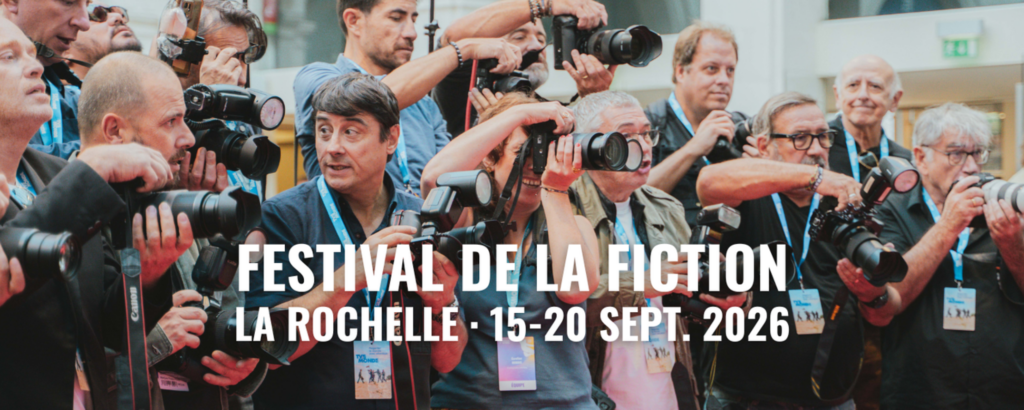 bandeau de une du festival de la fiction tv de la rochelle