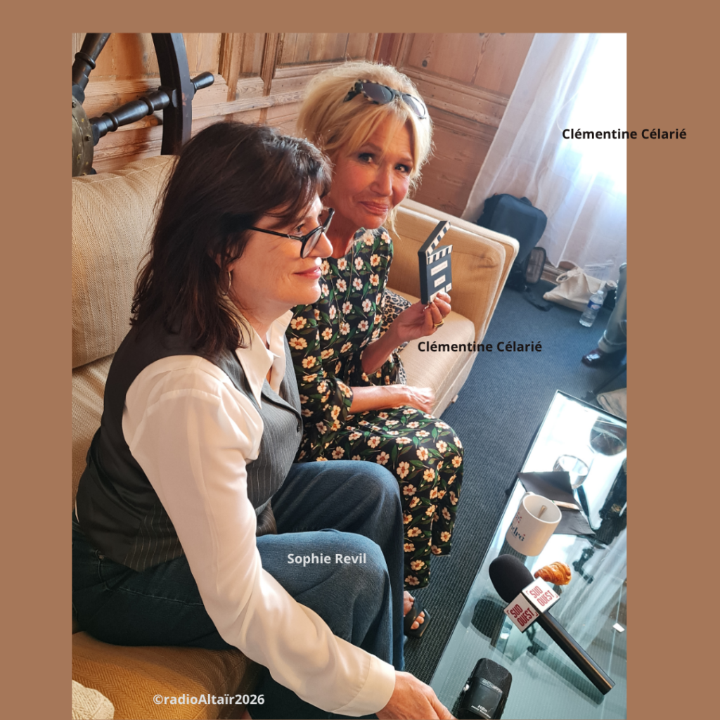 Sophie Revil et Clémentine Célarié